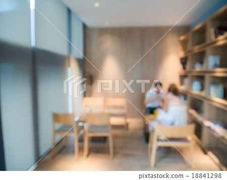 Coffee shop blur background with bokeh image. Coffee shop blur background with bokeh image. 18841298