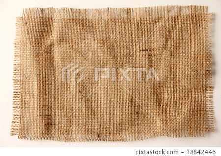 Burlap  background 18842446