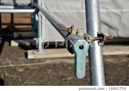 腳手架材料：帶通用夾具和楔形腳手架的扶手 18842750