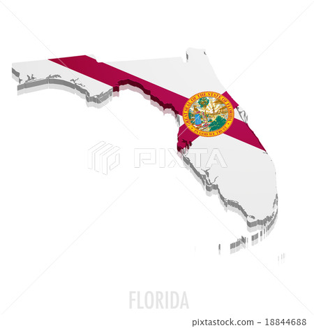 Map of Florida 18844688