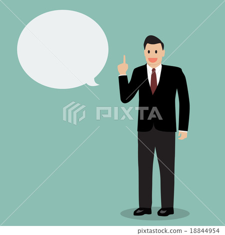 Businessman talking 18844954