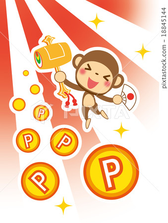 Points full of New Year Monkey Points full of New Year Monkey 18845144