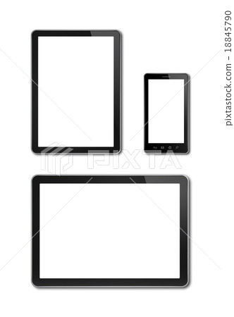 smartphone and digital tablet pc mockup template smartphone and digital tablet pc mockup template 18845790