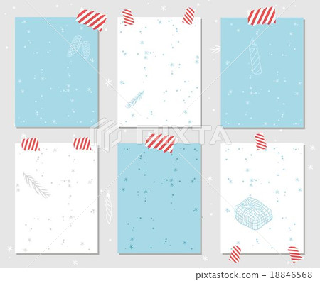 Christtmas greeting card vector banner isolated 18846568
