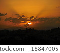 Setting sun 18847005