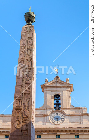 The Obelisk of Montecitorio, also known as Solare 18847015