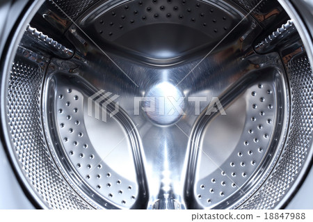 closeup image of washing machine closeup image of washing machine 18847988