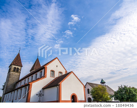 World heritage German Monastery Reichnau St. Peter, St. Paul's Church 18849436