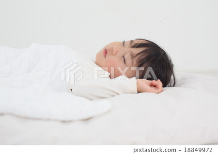 Child taking a nap Child taking a nap 18849972