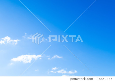 雲彩積雲覆蓋藍天將軍天空和雲彩白色雲彩秋天天空背景材料雲彩藍天綜合背景 18850277