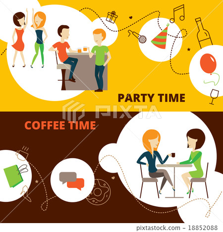 Friends Banners Set 18852088