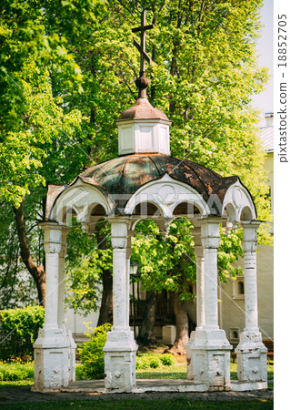 Old gazebo in the Monastery of Saint Euthymius in 18852705