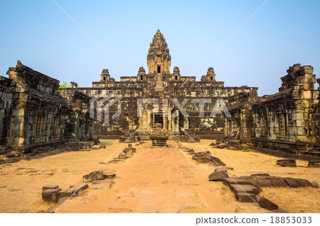 Bakong Prasat temple in Angkor Wat complex Bakong Prasat temple in Angkor Wat complex 18853033