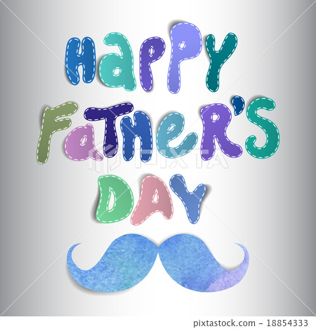 Fathers day vector illustration Fathers day vector illustration 18854333