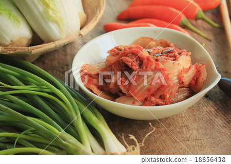 Kimchi cabbage - korean food 18856438