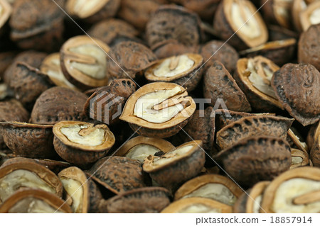 Cracked walnut 18857914