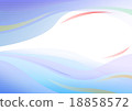 Abstract background design which imaged waves and wind 18858572