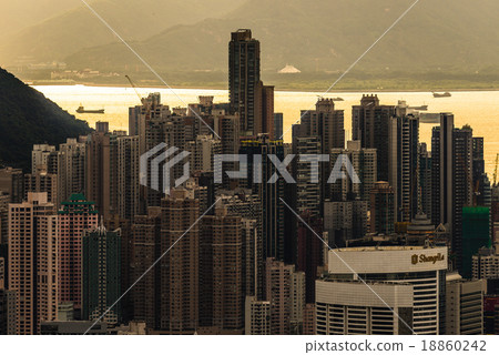 Sunset Cityscape of Hongkong 18860242