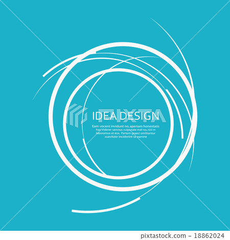 Vector abstract circle - Stock Illustration [18862024] - PIXTA