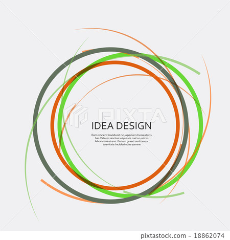 Vector abstract circle - Stock Illustration [18862074] - PIXTA