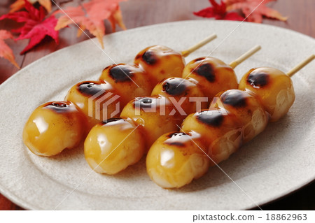 Mitarashi dumpling Mitarashi dumpling 18862963