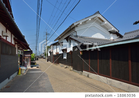 Shiga prefecture Gofoza Townscape of Kondo Shiga prefecture Gofoza Townscape of Kondo 18863036