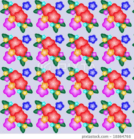 Vintage seamless floral wallpaper Vintage seamless floral wallpaper 18864768