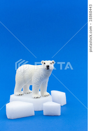 Polar bears on a small drift ice 18868443
