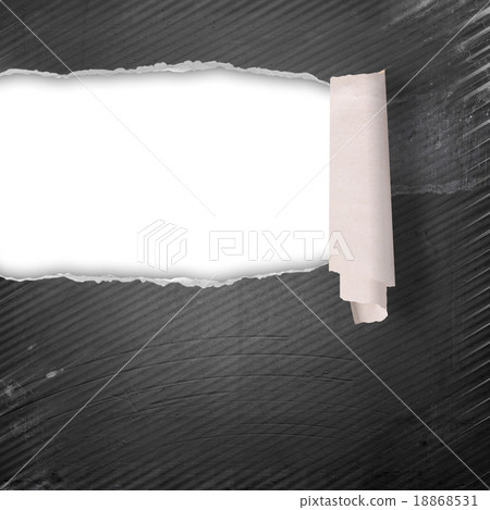 riped vintage paper on grunge background riped vintage paper on grunge background 18868531