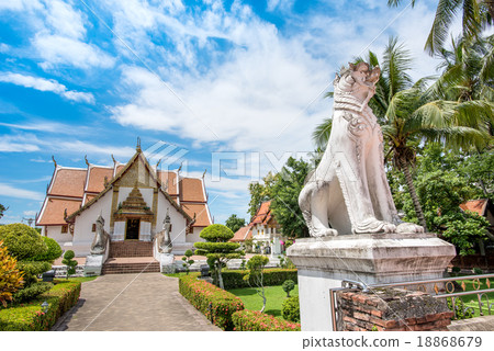 Thai temple,  Wat Phumin 18868679