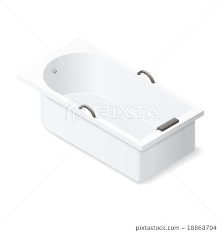 Bath isometric icon Bath isometric icon 18868704