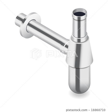 Siphon isometric icon Siphon isometric icon 18868710