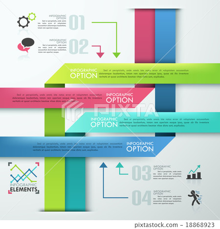 Modern infographic option banner 18868923