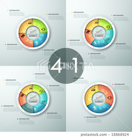 Modern infographics options banner. 18868924