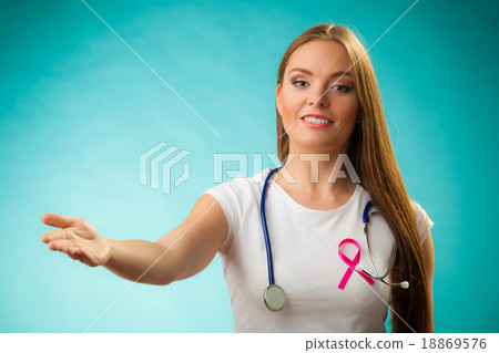 Doctor with ribbon formed Aids symbol isolated Doctor with ribbon formed Aids symbol isolated 18869576