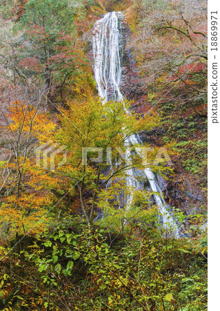 Late Autumn's Marugami Falls 18869971