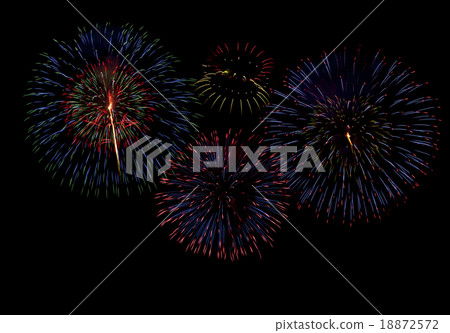 fireworks isolated on black background fireworks isolated on black background 18872572