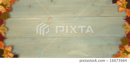 Composite image of autumn leaves pattern Composite image of autumn leaves pattern 18873984