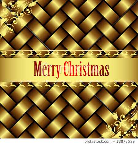 Merry Christmas Christmas title gold 2 18875552