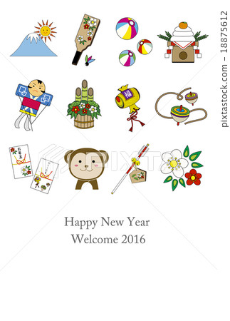 New year's card 18875612