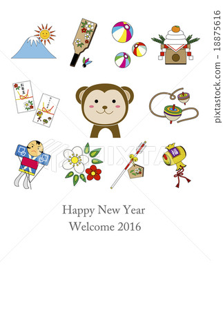 新年賀卡 新年賀卡 18875616