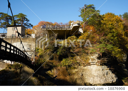 Observatory of hanging tower, Minami Aizu, Fukushima (super wide angle shooting) Observatory of hanging tower, Minami Aizu, Fukushima (super wide angle shooting) 18876908