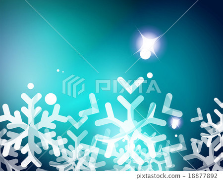 Christmas blue abstract background with white 18877892