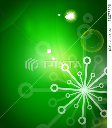Christmas green abstract background with white 18877896