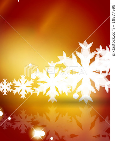 Christmas orange abstract background with white 18877999