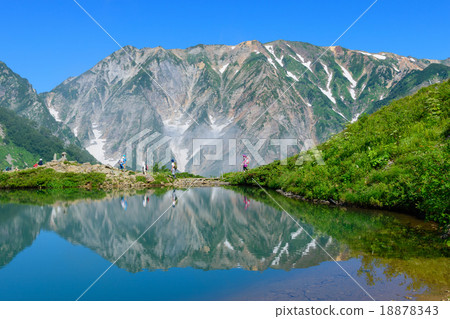 Nagano Hakuba Happoike and Hakuba Ridge Mountain 18878343