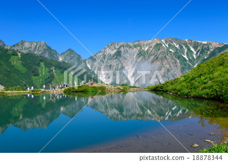 Nagano Hakuba Happoike and Hakuba Ridge Mountain 18878344