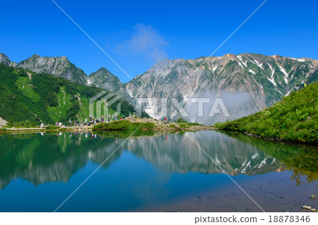 Nagano Hakuba Happoike and Hakuba Ridge Mountain Nagano Hakuba Happoike and Hakuba Ridge Mountain 18878346
