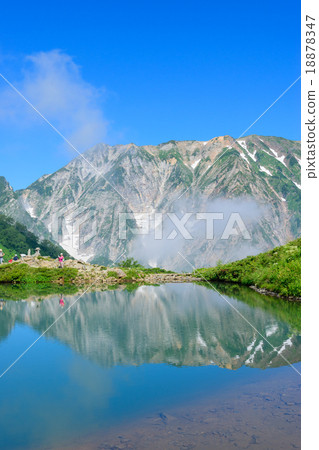 Nagano Hakuba Happoike and Hakuba Ridge Mountain Nagano Hakuba Happoike and Hakuba Ridge Mountain 18878347