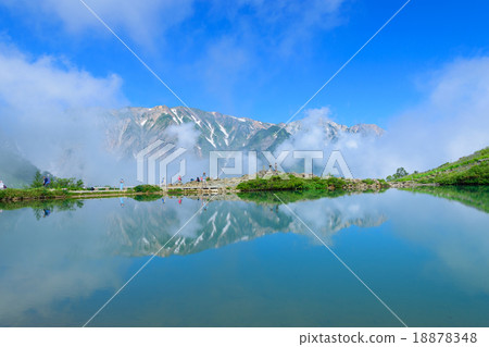 Nagano Hakuba Happoike and Hakuba Ridge Mountain Nagano Hakuba Happoike and Hakuba Ridge Mountain 18878348